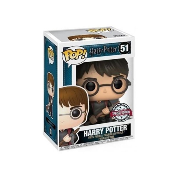 FUNKO POP! 51 Harry mit Feuerblitz und Feder exklusiv - Harry Potter