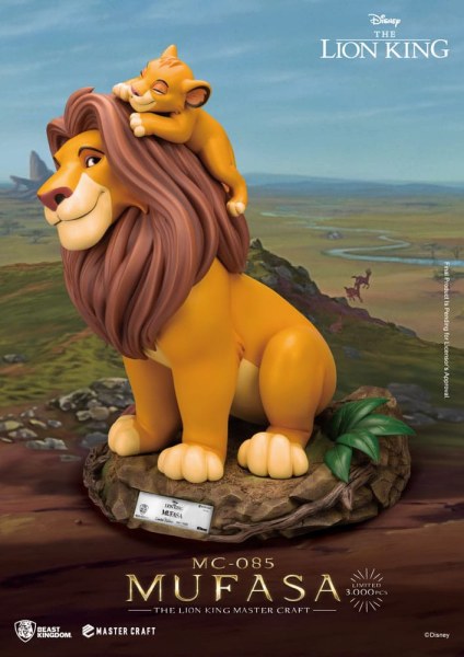 Mufasa, Der König Der Löwen – Disney Mastercraft
