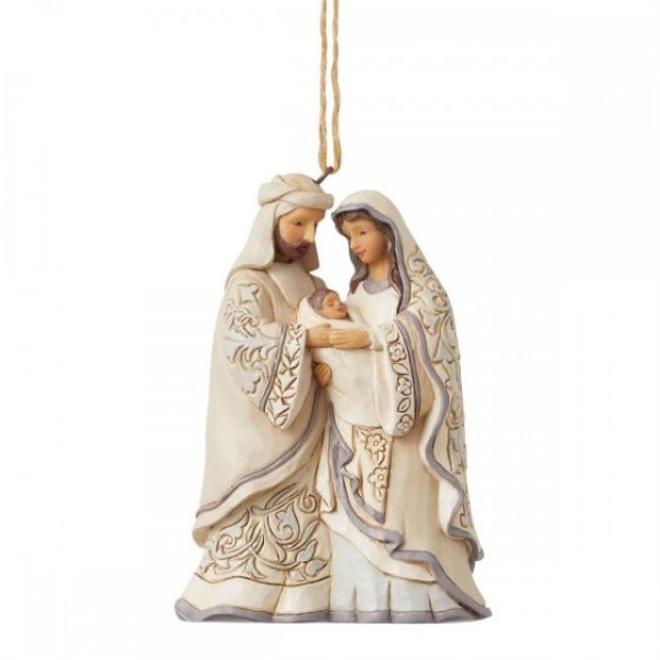 Suspension Heilige Familie White Woodland - JIM SHORE HEARTWOOD CREEK