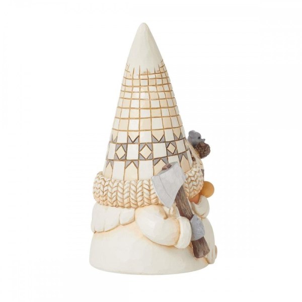 Holzfäller-Gnomfigur, White Woodland - JIM SHORE HEARTWOOD CREEK