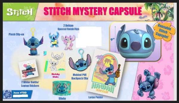 Stitch Jumbo Mystery Capsule Geschenkset – Disney Lilo & Stitch
