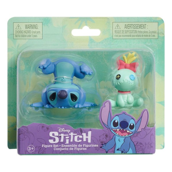 Pack mit 2 Figuren Scrump & Upside Down Stitch - Disney Lilo & Stitch