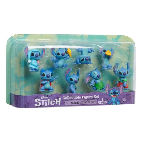 Pack mit 8 Stitch Figuren - Disney Lilo & Stitch