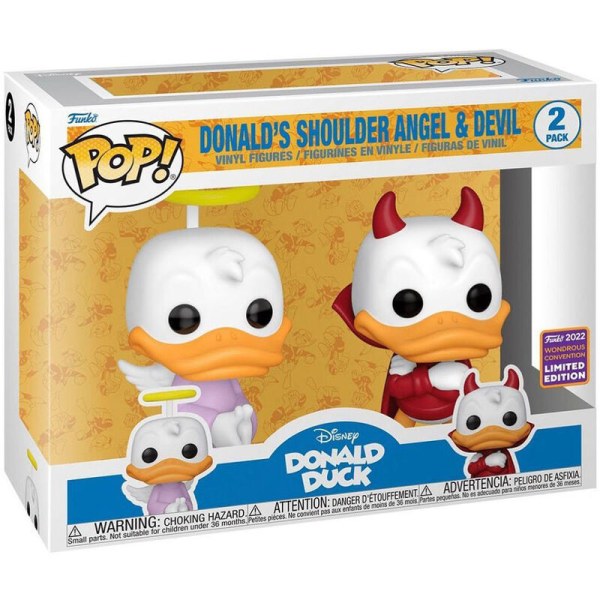 FUNKO POP! Donald Engel & Teufel Exkl. - Disney Donald