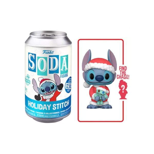 Vinyl Soda Holiday Stitch - Disney Lilo & Stitch