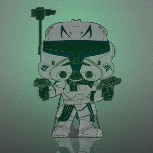 POP! Pin Captain Rex (im Dunkeln leuchtend) - Loungefly Star Wars Clone Wars