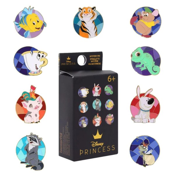 Pin Prinzessin Tier Buntglas - Disney Loungefly