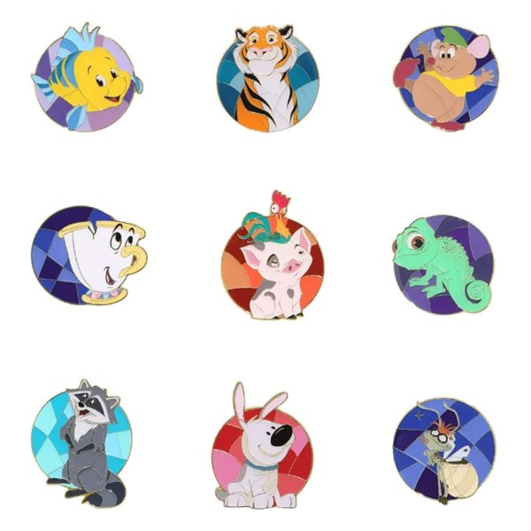 Pin Prinzessin Tier Buntglas - Disney Loungefly
