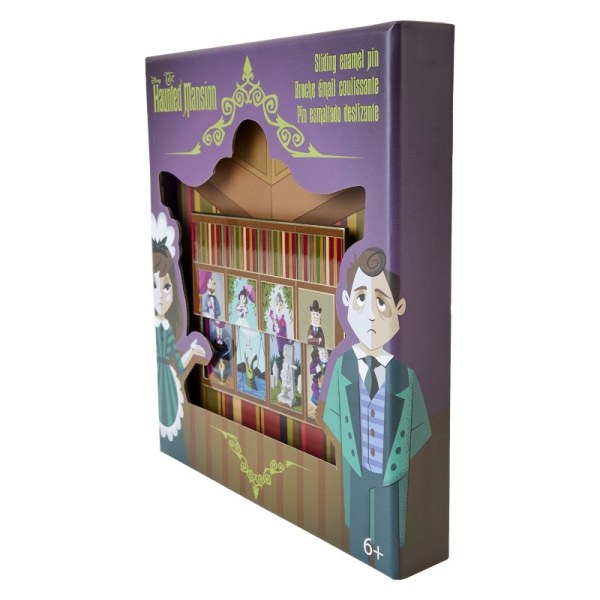 Pinnwand-Sammelbox Schiebeportraits - DISNEY LOUNGEFLY Geisterhaus