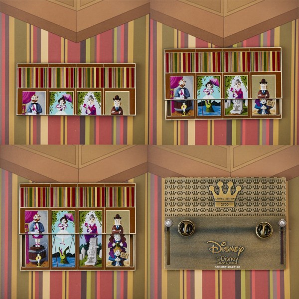 Pinnwand-Sammelbox Schiebeportraits - DISNEY LOUNGEFLY Geisterhaus