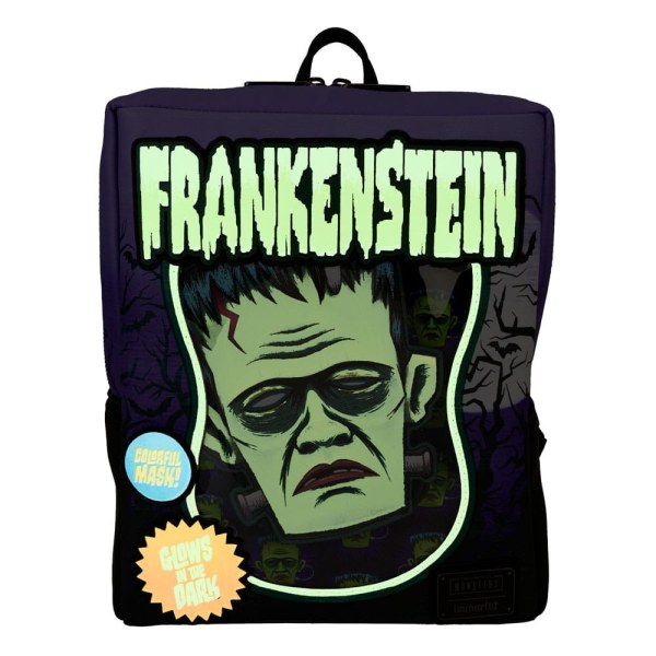 Mini-Rucksack Frankenstein Neonmaske - Loungefly Universal Monsters