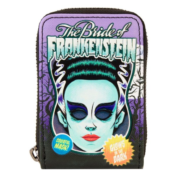 Geldbörse mit Neonmaske „Frankensteins Braut“ - Loungefly Universal Monsters