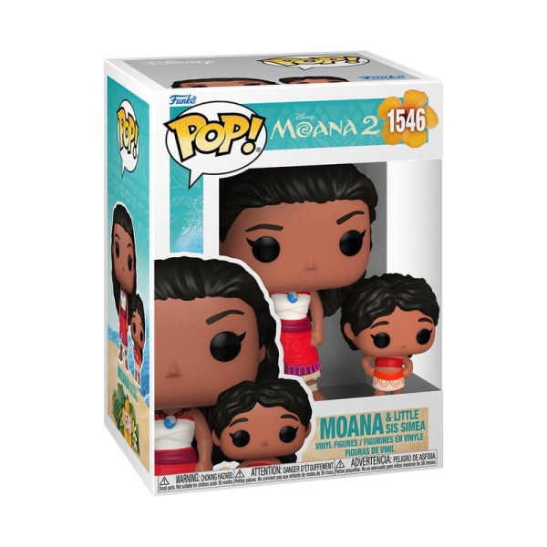 FUNKO POP! 1546 Vaiana und ihre kleine Schwester – Disney Vaiana 2