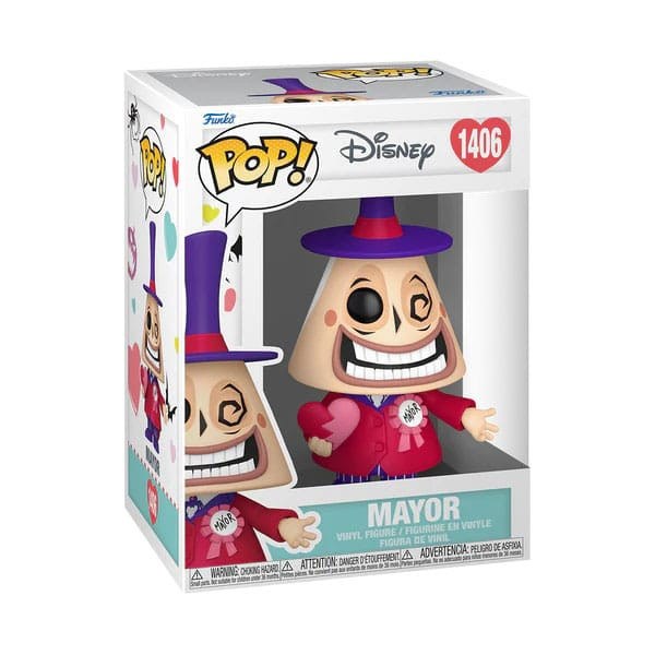 FUNKO POP! 1406 Bürgermeister - Disney Die Weihnachten vor Weihnachten Valentinstag
