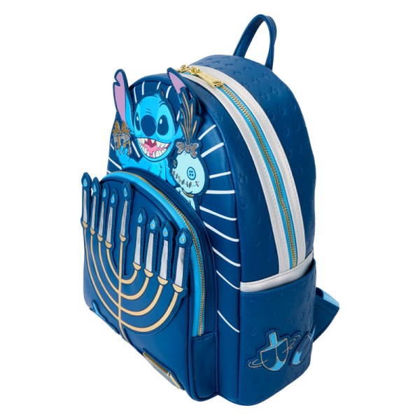 Stitch Chanukka-Menora Mini-Rucksack mit Licht - DISNEY LOUNGEFLY