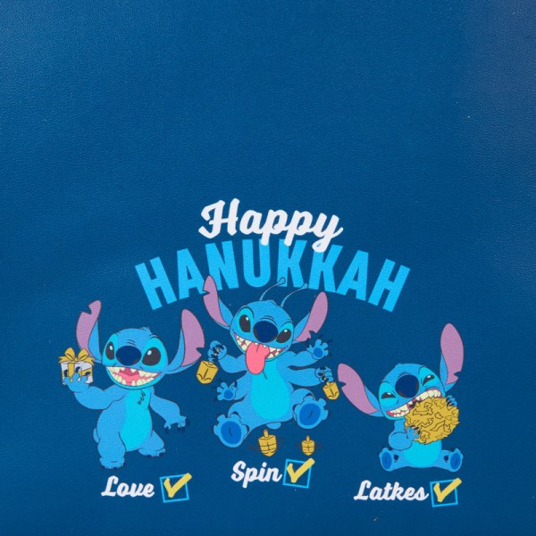 Stitch Chanukka-Menora Mini-Rucksack mit Licht - DISNEY LOUNGEFLY
