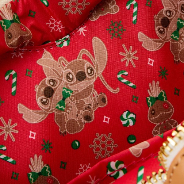 Stitch Duftender Engel & Stitch Lebkuchenherz Umhängetasche mit Münzbeutel - DISNEY LOUNGEFLY