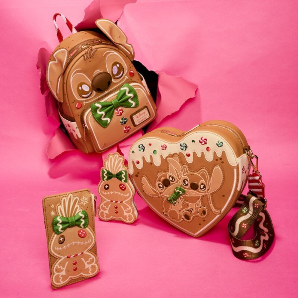 Großer Kartenhalter „Scrump Gingerbread“ - DISNEY LOUNGEFLY