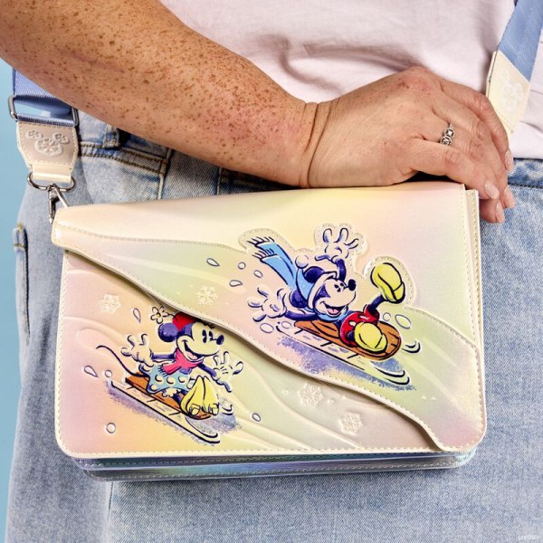 Mickey & Friends Winter Wonderland Umhängetasche - DISNEY LOUNGEFLY