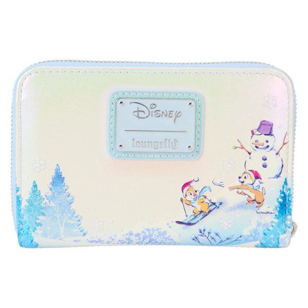 Geldbörse mit Winterwunderland-Szene von Mickey & Friends - DISNEY LOUNGEFLY