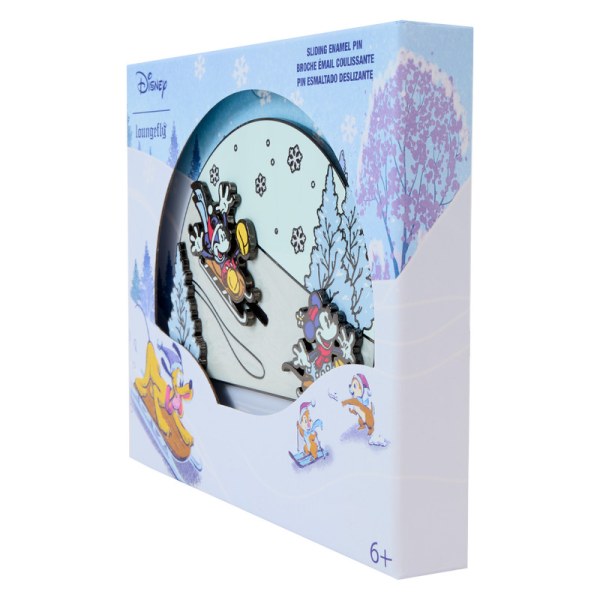 Mickey & Friends Winter Wonderland Sammelbox Pin - DISNEY LOUNGEFLY