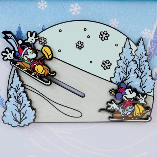 Mickey & Friends Winter Wonderland Sammelbox Pin - DISNEY LOUNGEFLY