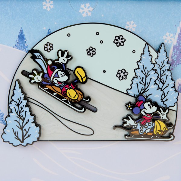 Mickey & Friends Winter Wonderland Sammelbox Pin - DISNEY LOUNGEFLY