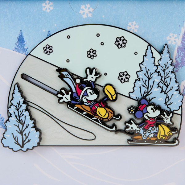 Mickey & Friends Winter Wonderland Sammelbox Pin - DISNEY LOUNGEFLY