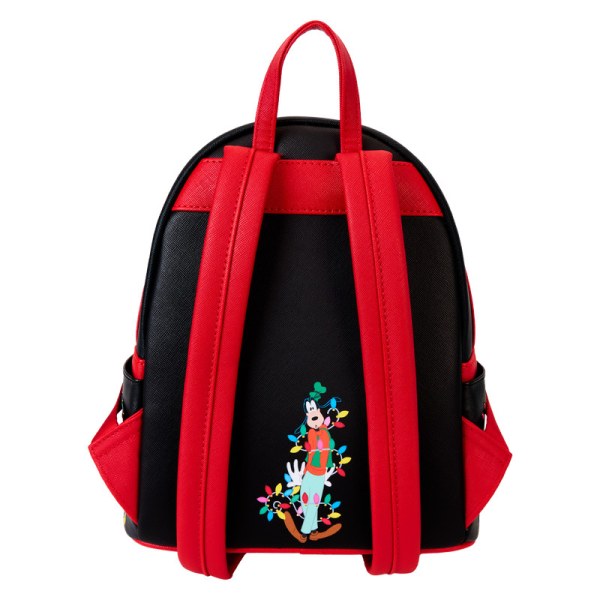 Mickey & Friends Weihnachten - Mini-Rucksack mit Beleuchtung - DISNEY LOUNGEFLY