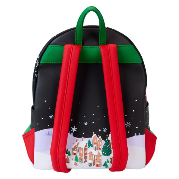 Mini-Rucksack „Candy Cane Carousel Glow“ – DISNEY LOUNGEFLY Der Nightmare Before Christmas