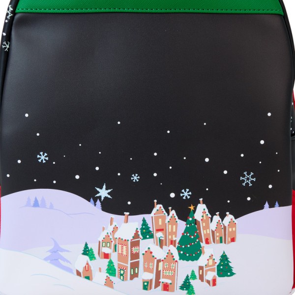 Mini-Rucksack „Candy Cane Carousel Glow“ – DISNEY LOUNGEFLY Der Nightmare Before Christmas