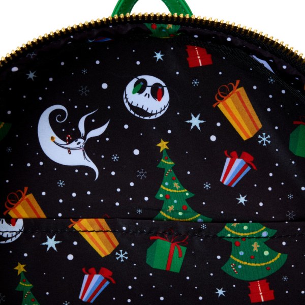 Mini-Rucksack „Candy Cane Carousel Glow“ – DISNEY LOUNGEFLY Der Nightmare Before Christmas