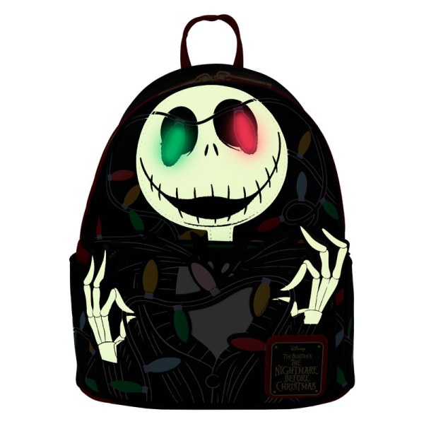 Jack Wrapped In Lights Leuchtender Mini-Rucksack - DISNEY LOUNGEFLY The Nightmare Before Christmas