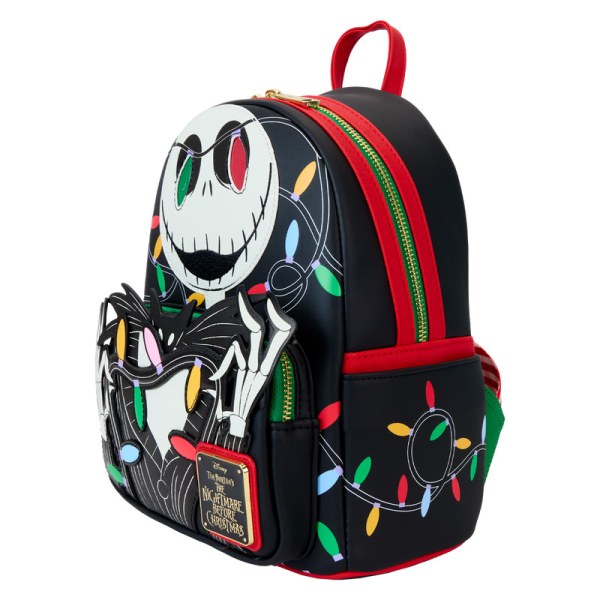 Jack Wrapped In Lights Leuchtender Mini-Rucksack - DISNEY LOUNGEFLY The Nightmare Before Christmas