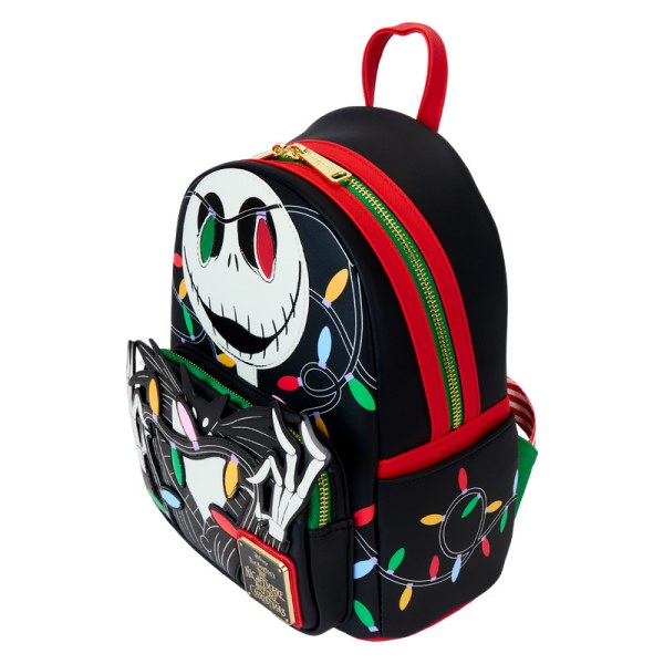 Jack Wrapped In Lights Leuchtender Mini-Rucksack - DISNEY LOUNGEFLY The Nightmare Before Christmas