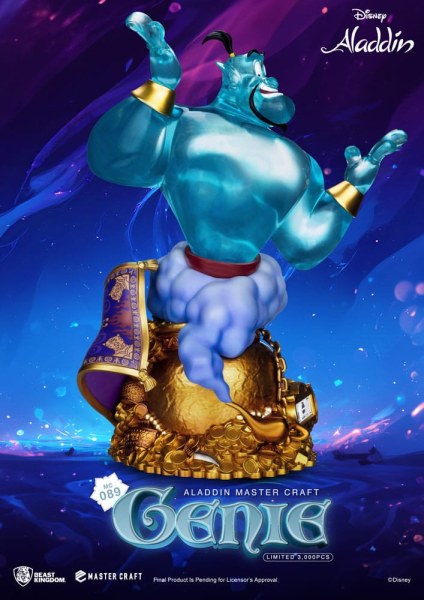 MasterCraft Genius-Statuette 42 cm Limitierte Auflage - Disney Aladdin