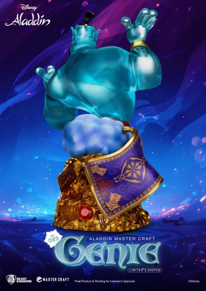 MasterCraft Genius-Statuette 42 cm Limitierte Auflage - Disney Aladdin