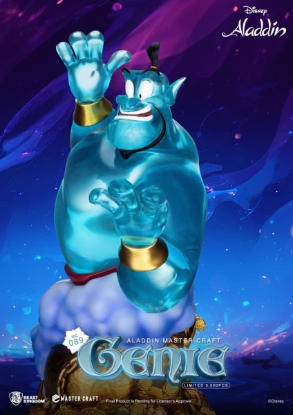 MasterCraft Genius-Statuette 42 cm Limitierte Auflage - Disney Aladdin