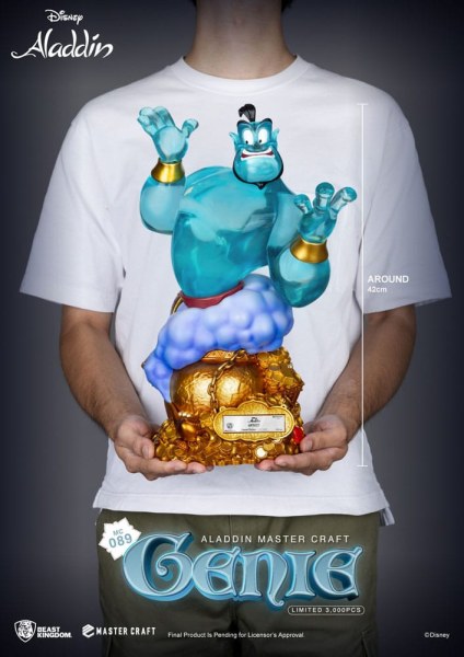 MasterCraft Genius-Statuette 42 cm Limitierte Auflage - Disney Aladdin