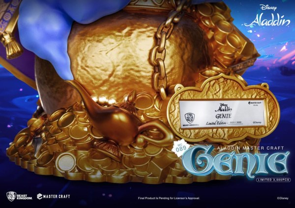 MasterCraft Genius-Statuette 42 cm Limitierte Auflage - Disney Aladdin