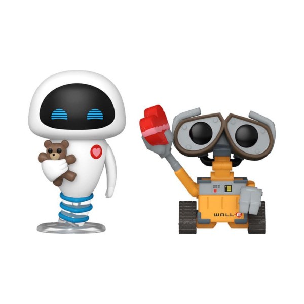 Wall-E-Paket 2 Pocket POP-Figuren! Vinyl Valentines 4 cm