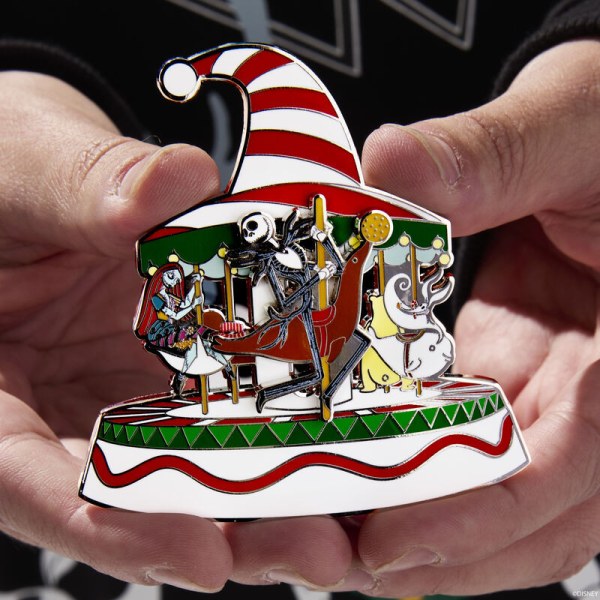 Candy Cane Carousel Sammelbox Pin - DISNEY LOUNGEFLY The Nightmare Before Christmas