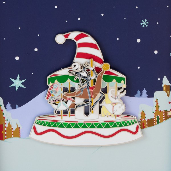 Candy Cane Carousel Sammelbox Pin - DISNEY LOUNGEFLY The Nightmare Before Christmas