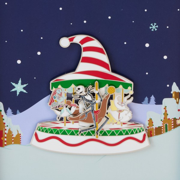 Candy Cane Carousel Sammelbox Pin - DISNEY LOUNGEFLY The Nightmare Before Christmas
