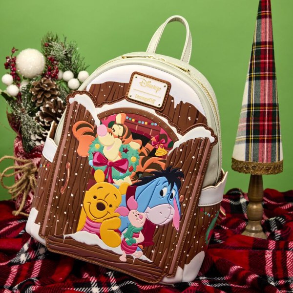 Leuchtender Mini-Rucksack „ Weihnachten “ – DISNEY LOUNGEFLY Winnie Puuh & Friends