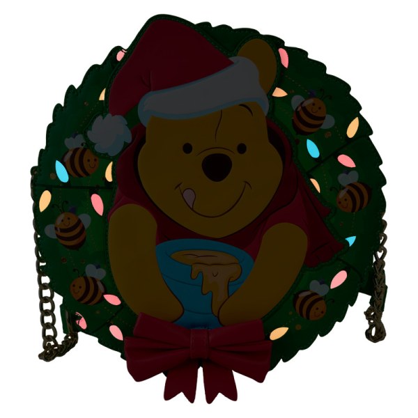 Umhängetasche „Stuck In Wreath Glow“ – DISNEY LOUNGEFLY Winnie Puuh