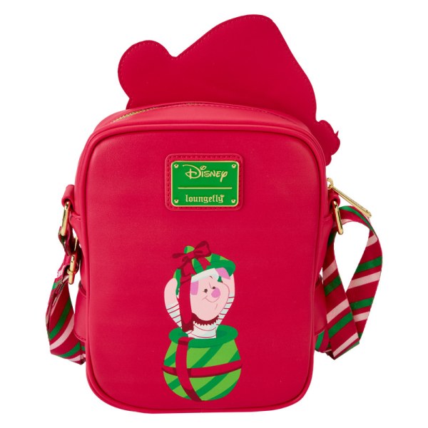 Santa Winnie & Ferkel Cosplay Umhängetasche mit Münzbeutel - DISNEY LOUNGEFLY Winnie Puuh