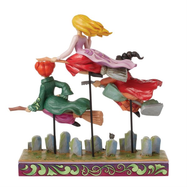 Die Sanderson Schwestern Flugfigur Hocus Pocus - DISNEY TRADITIONS