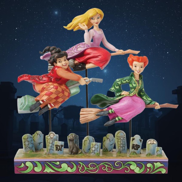 Die Sanderson Schwestern Flugfigur Hocus Pocus - DISNEY TRADITIONS