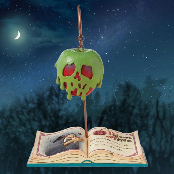 Schneewittchen vergifteter Apfel - Buchfigur - DISNEY TRADITIONS